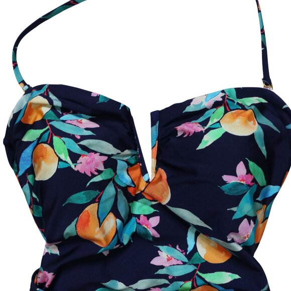 Sunshine 79 One-Piece Swimsuit Tropical Peach Print - Picture 2 of 12